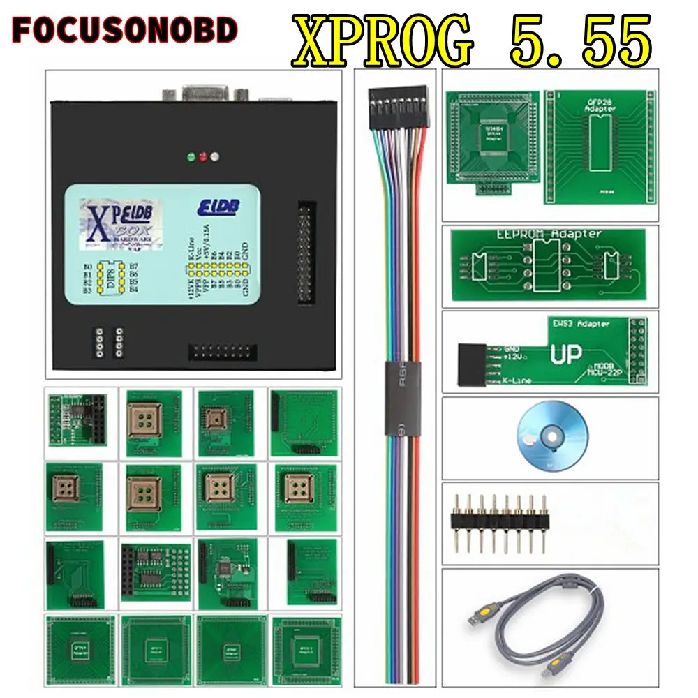Programmatore di sintonizzazione chip ECU automatico XPROG-M X Prog M Box V5.55 di alta qualità Xprog-m Xprog V5.55 per BMW