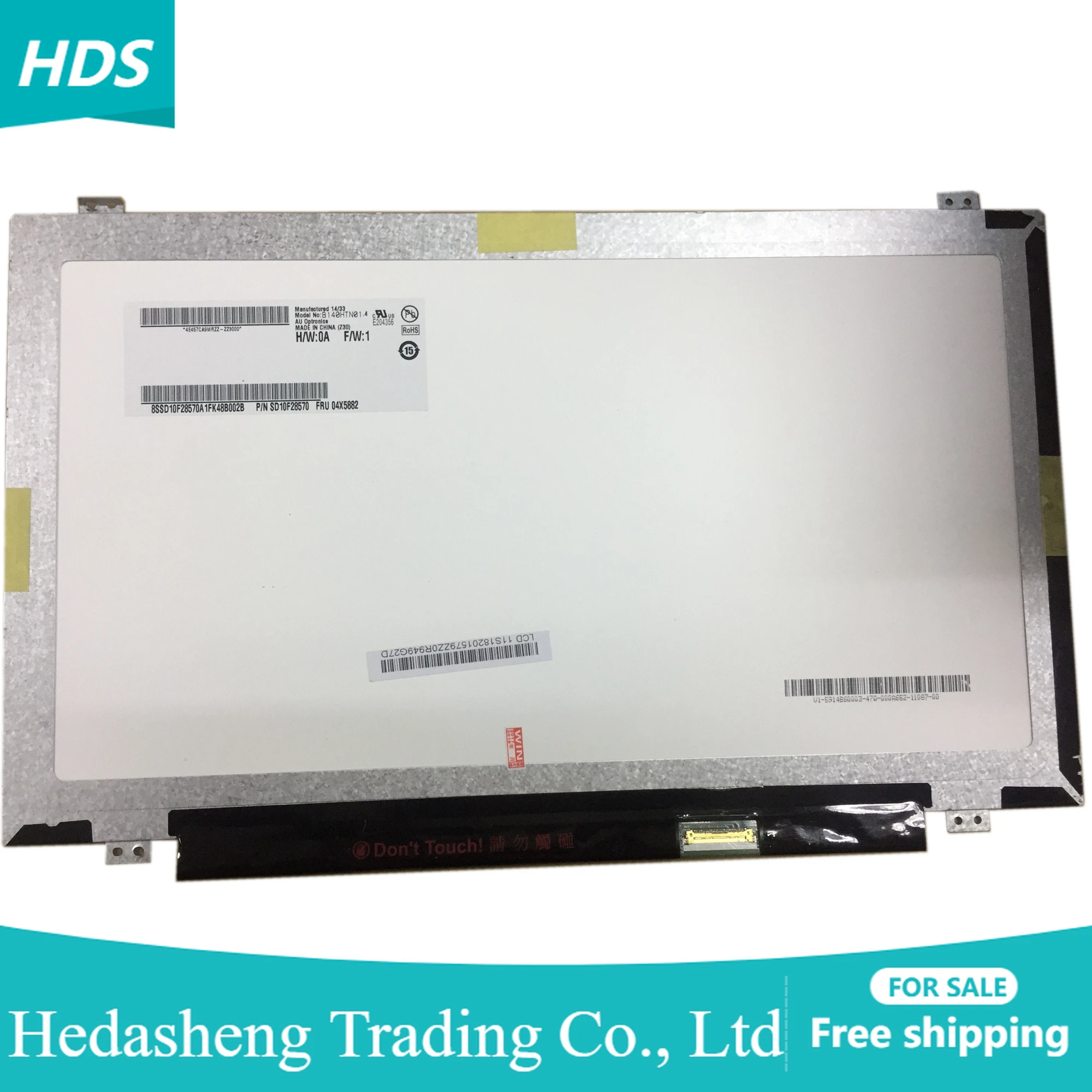 

B140HTN01.4 fit 14.0''Inch HB140FH1-301 401 B140HTN01.2 N140HGE-EAA/ A1/ BA 30 pins EDP 1920X1080 LCD SCREEN Laptop