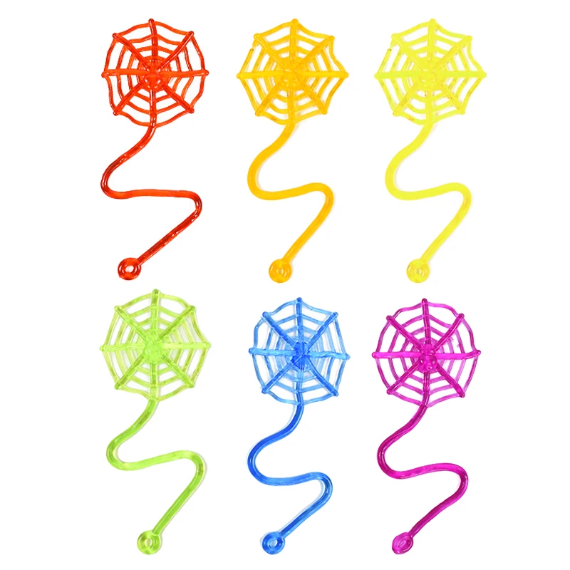 10-50Pcs Dehnbare Klettern Spinnennetz Elastische Klebrige Hand Spinnennetz Spielzeug Für Halloween Kinder Geburtstag Party Geschenk belohnungen – Detail 6