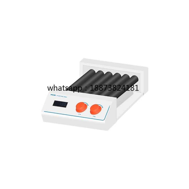 Digital Roller Shaker 6 Rollers 20-100rpm Laboratory Shaker for Medical Use ABS  Material OEM Supported fast shipping