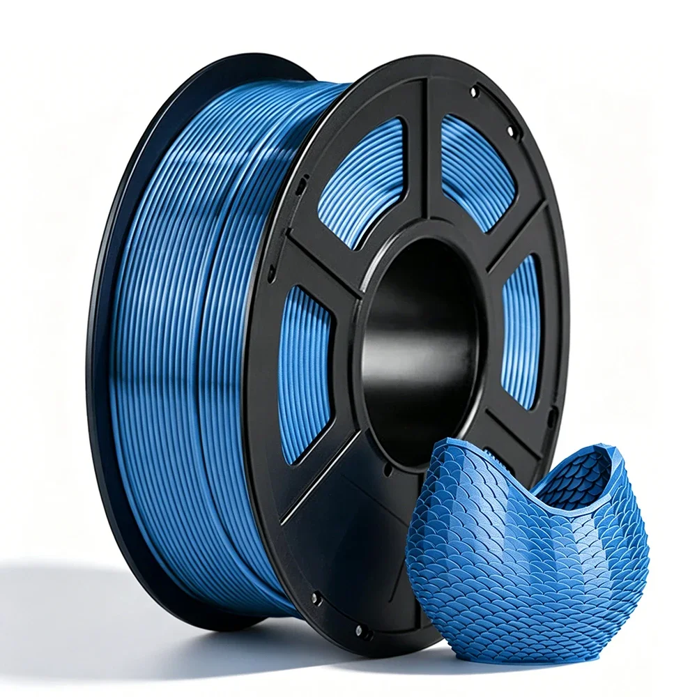 1.75mm Silk PLA 3D Printer Filament, Copper/Gold/Silver/Silver Blue, 250g / 250g×4 Spool