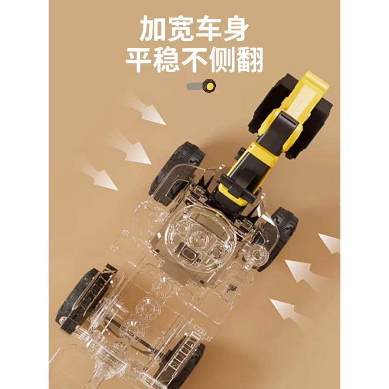 

Toy car, children's seatable, boy's electric engineering car, extra large remote control hook machine, seatable excavator