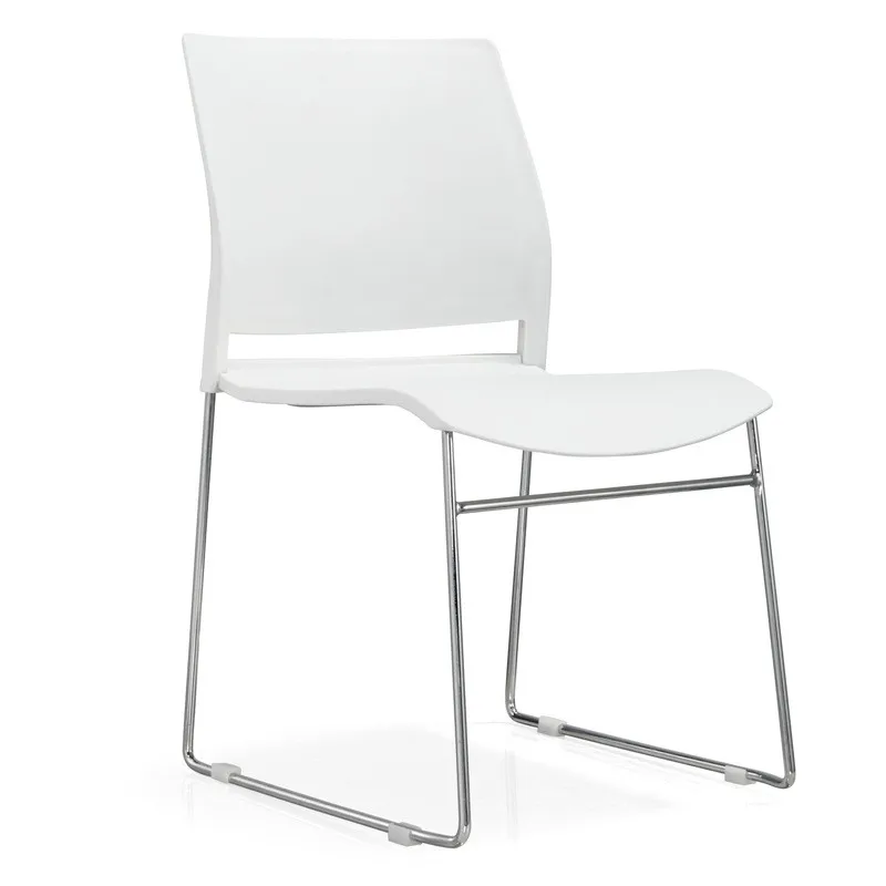 

Stackable chairs waiting for meeting room visitors restaurant chairs, convenient, practical and durable