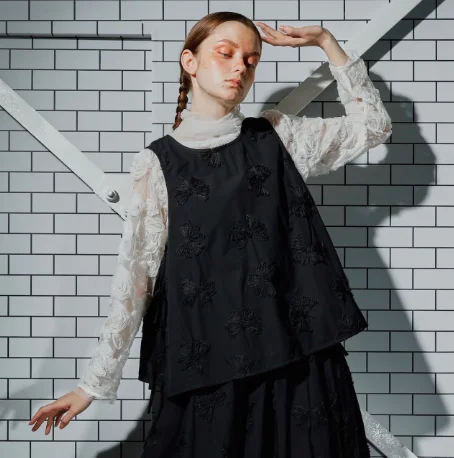 

Slimming Faionable Versatile Kirikomi 2025 New Arrival Women's Tank Top Original Design round Ne Cotton 00% Color