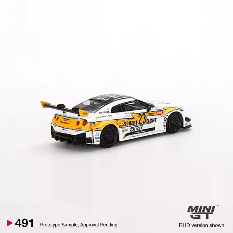 MINI GT 1:64 Model Car LB-Silhouette WORKS GT 35GT-RR Ver.2 Alloy Vehicle Die Cast Model Toy Car & Collection Gift & Display