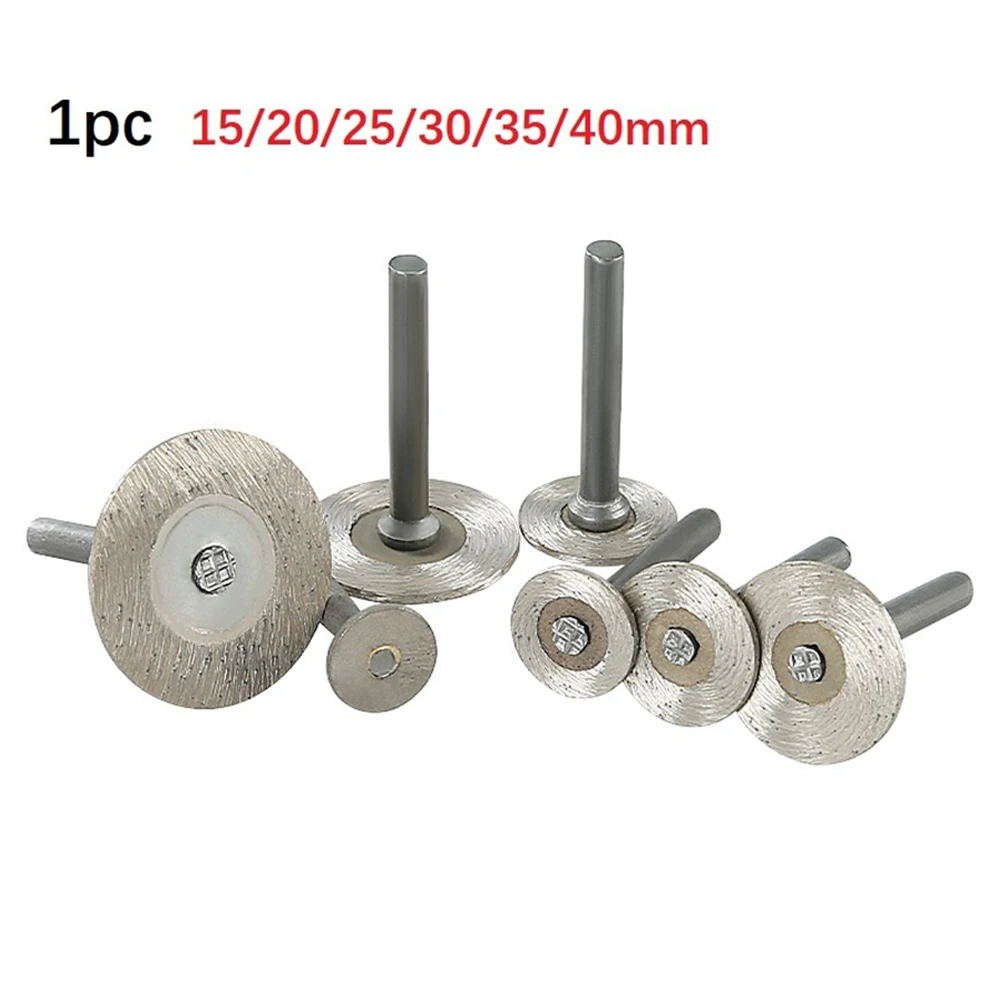 Circular Saw Blades Wood Metal Stone Cutting Blade Discs With Mandrel Rotary Diamond Turbo Disc Granite Marble 6mm Shank