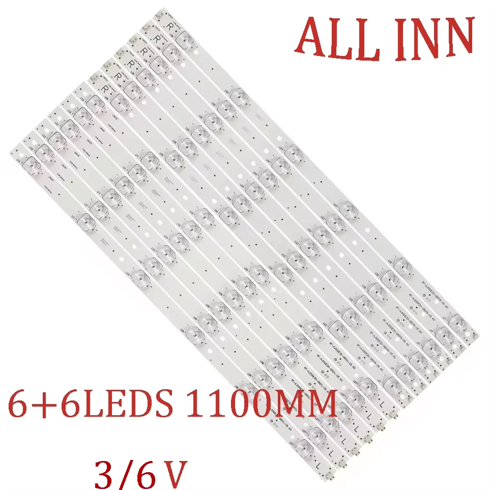 

LED Backlight strip for LSC550FN13 HWV55162Y LC-55CUF8472ES 55CUG8462K 55CUG8461KS CRH-P5530300612R675 P5530300612L675