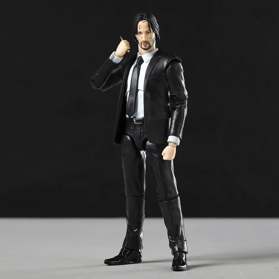 Mafex No. 085 John Wick Chapter 2 PVC Toys Action Figure In Box Toy Gift