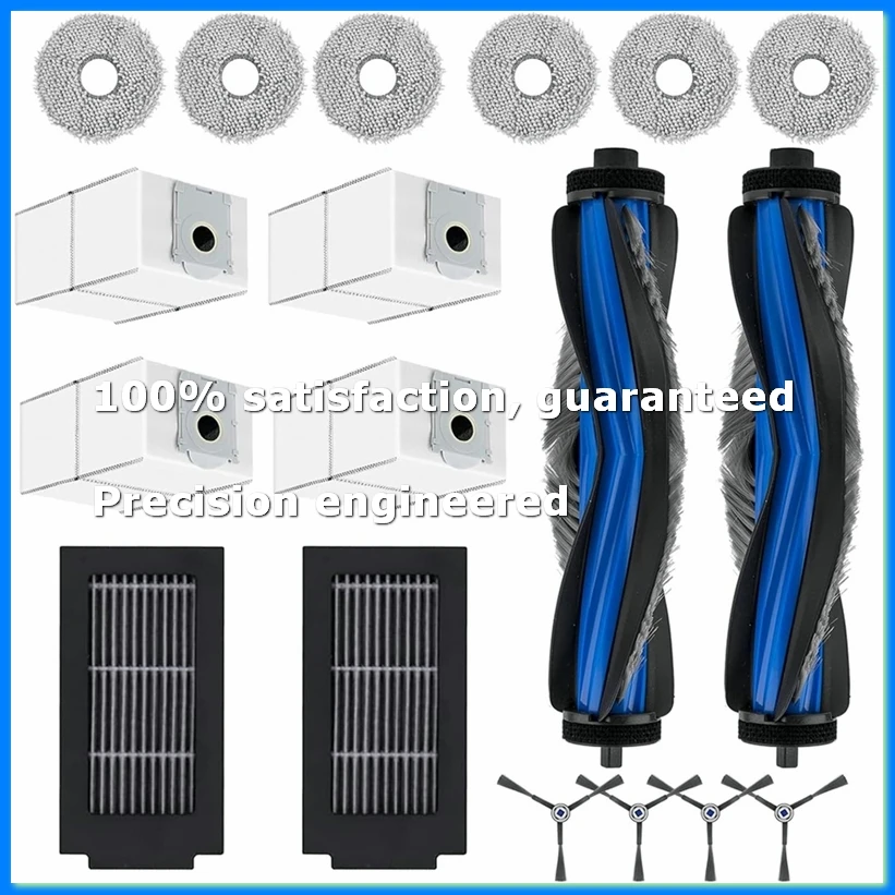 Replacement Accessories Kit for T50 Omni Vacuum Cleaner,Main Brush Hepa Filters Mop Pads Bags-A57M