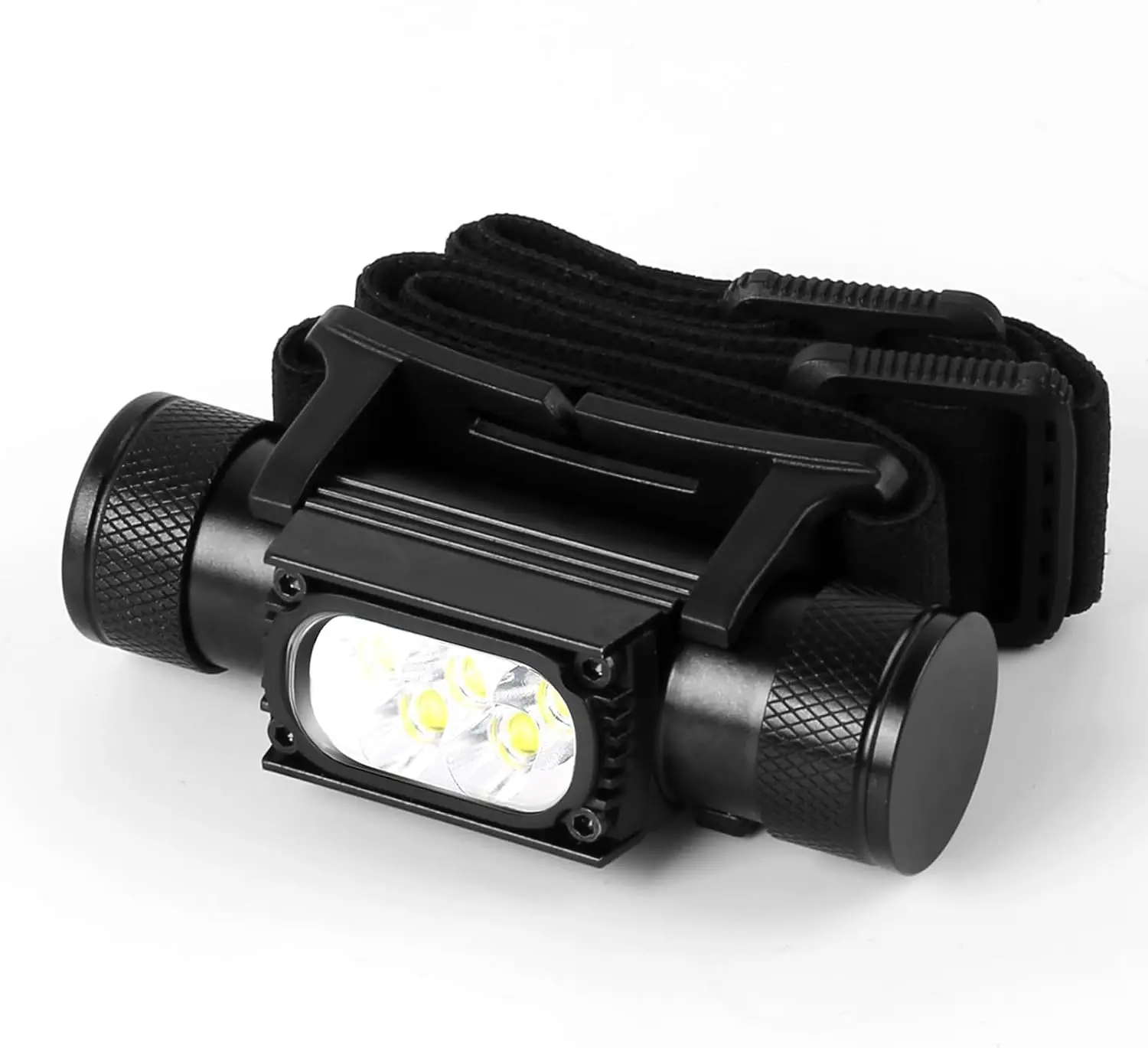 

Перезаряжаемый налобный фонарь высокой яркости, 5 светодиодов, 4 режима, водонепроницаемый, 2000 лм, регулируемый для кемпинга, работы, чтения