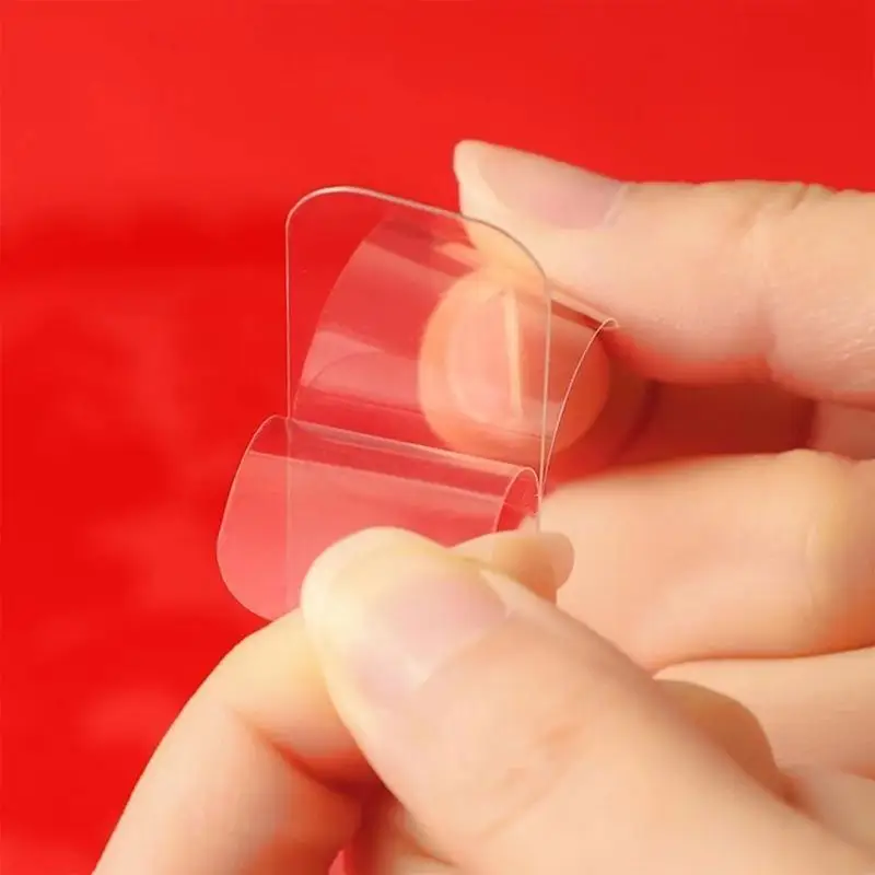 4xfd 60 PCS لا مثيل له شريط أكريليك الشريط الشفاف القابل للإزالة القابل للإزالة لزجاء لزجة للرسوم اللاصقة نانو لوكالة DIY