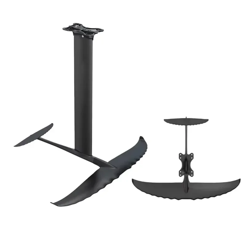 OM ODM Carbon Fiber il Front Wing 1250 Aluminum Carbon Mast 8cm Surfing Board Hydrofoil Set  Fuselage Hydrofoi