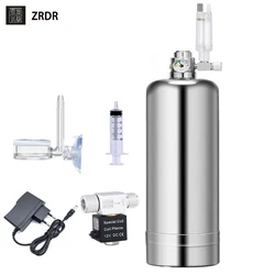 Fish Tank Water Grass CO2 Generator Stainless Steel Reactive CO2 Generator Set Aquarium CO2 Generator