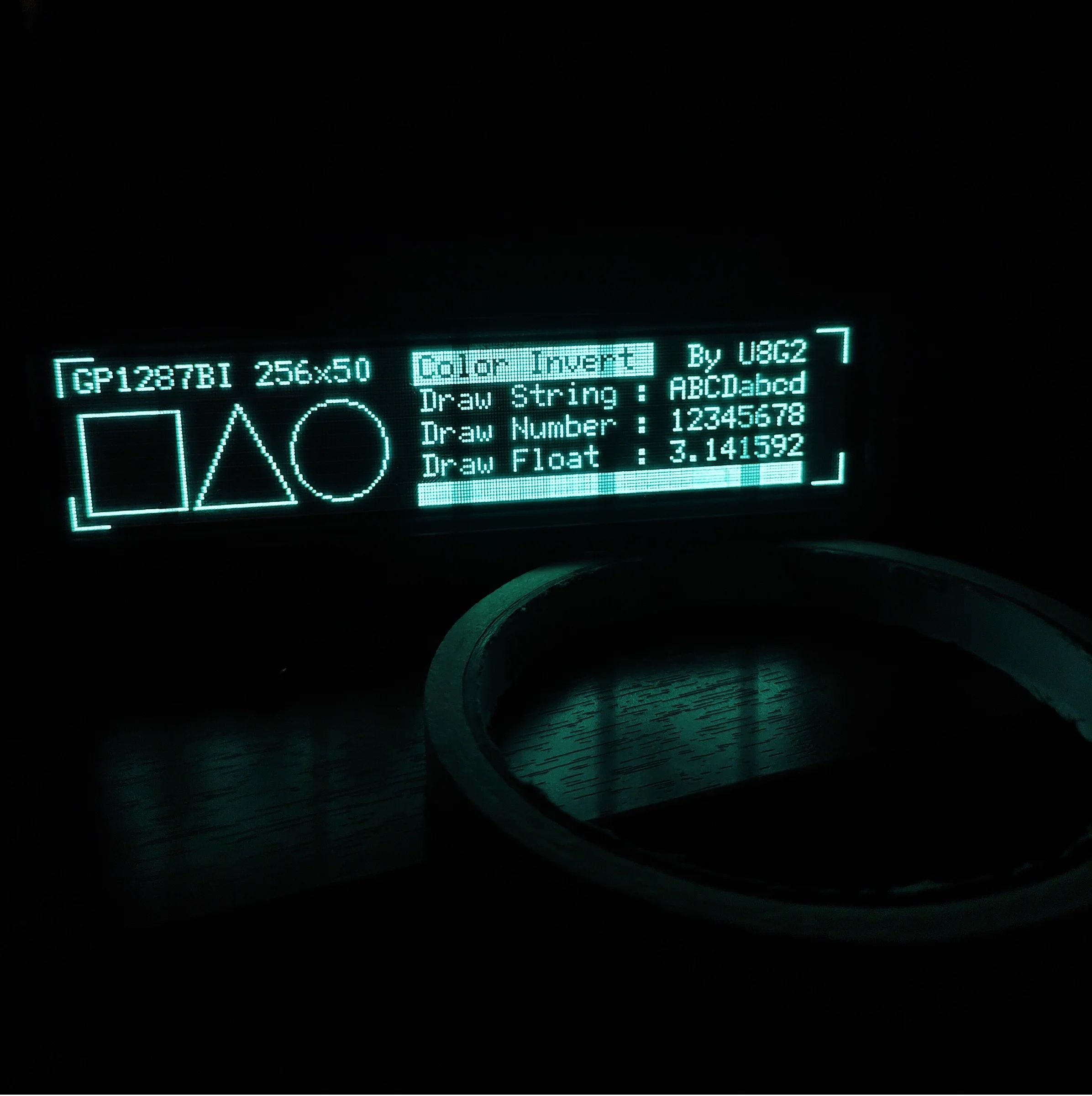 Imagem -03 - Partes da Desmontagem do Gp1287bi ai Futaba Vfd256x50 Vfd Tela de Exibição Fluorescente Têm Uma Boa Cor. as