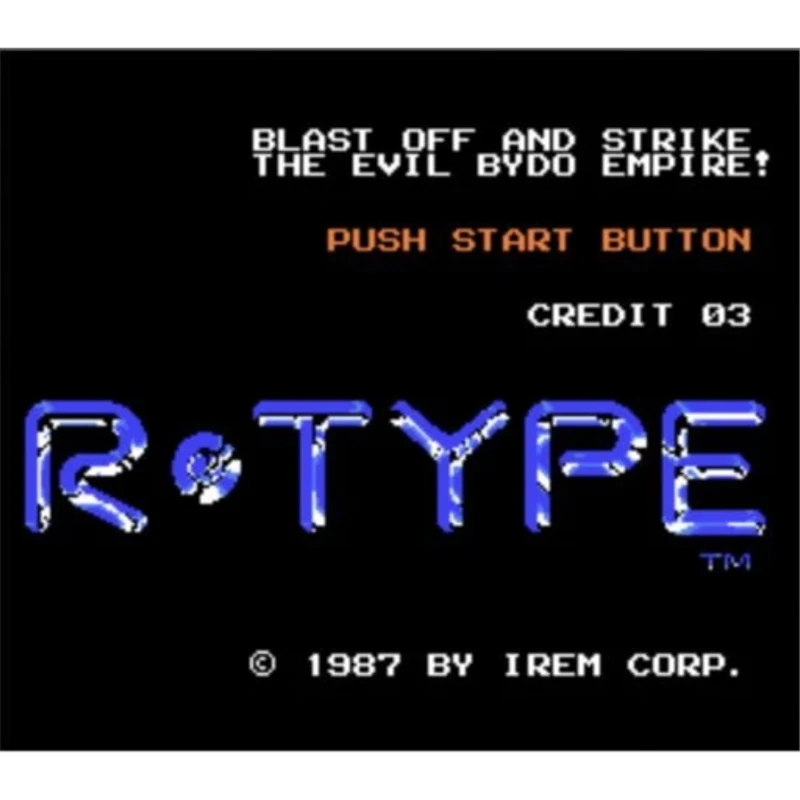 Игровой картридж R-TYPE (Magic Dragon) для консоли FC/NES, 60 контактов/72-контактный игровой карт