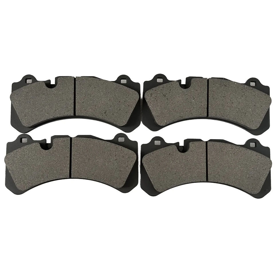 High Performance Auto 6 Pot Brake Pads New Semi-Metal 4 Pcs 1Set Fits for Ford bmw audi honda vw nissan Patrol toyota Mazda