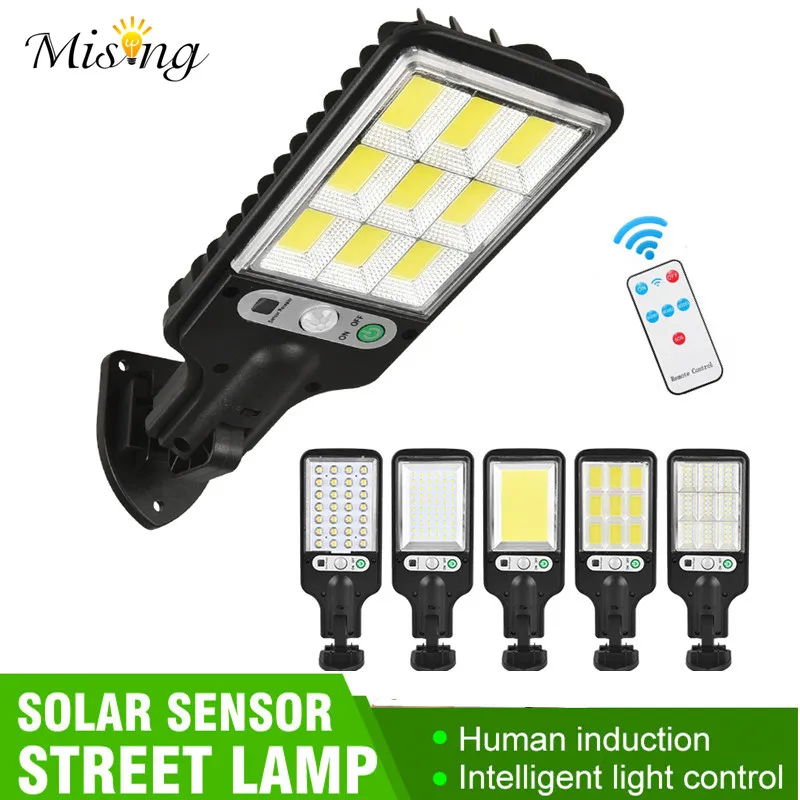 

LED Solar Lights Outdoor Solar Lamp With 3 Light Mode Waterproof Motion Sensor Security Lighting for Garden Patio Path Yard