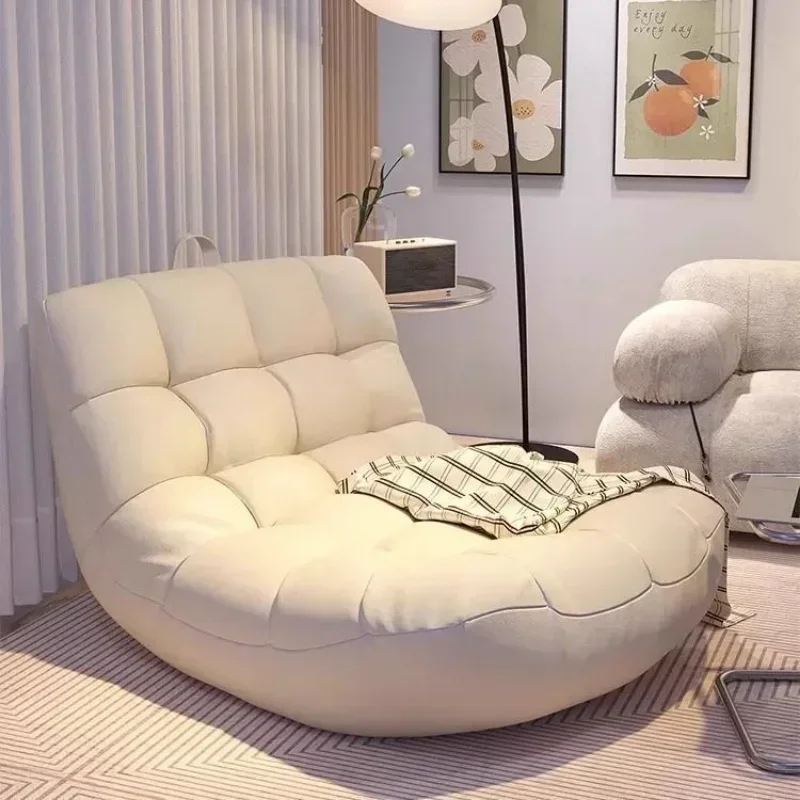 

Caterpillar Lazy Sofa Can Lie Down or Sleep, Huge Sofa, Internet Famous Balcony Tatami, Single Bedroom Small Sofa Chair