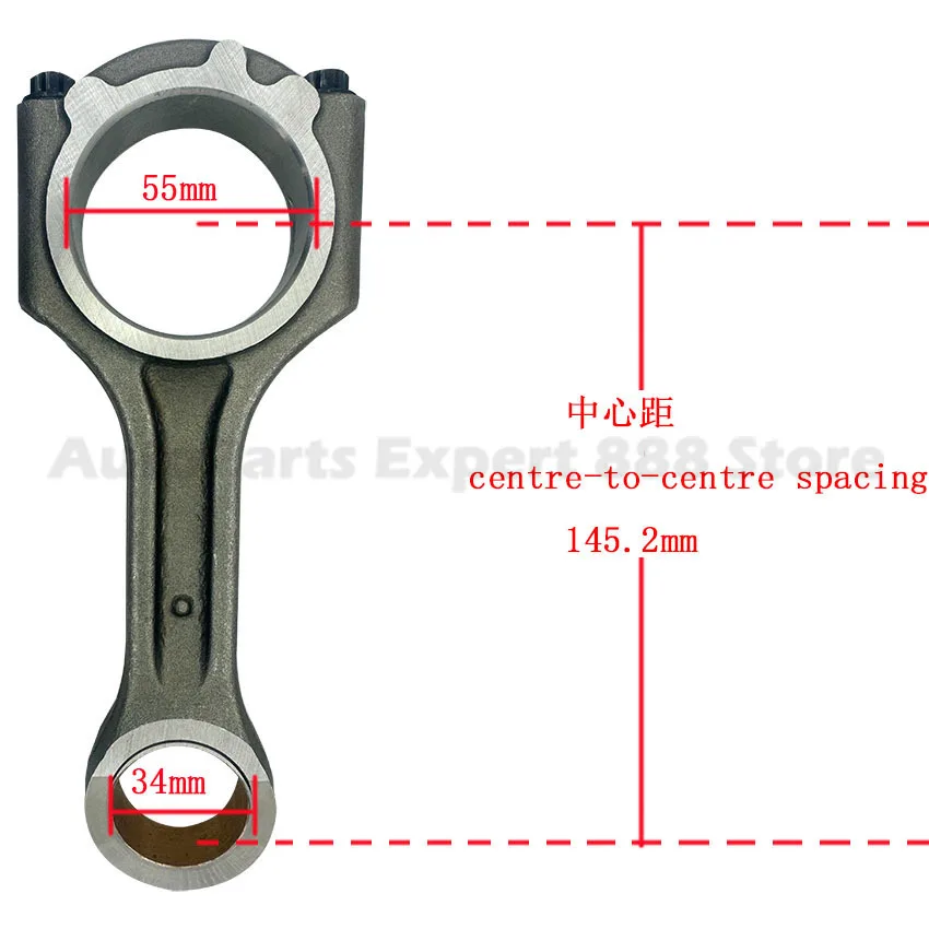For Hyundai Azera Santa Fe Sorento 2.2L D4HB Engine Connecting Rod 23510-2F100 Premium Quality Reliable Performance