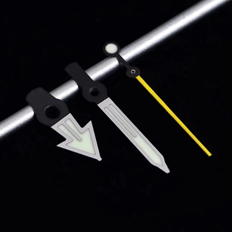 Mod Argento Rosso SKX007 C3 Lancette dell'orologio super luminose per SKX007 SRP777 Orologio subacqueo NH35 NH36 Movimento