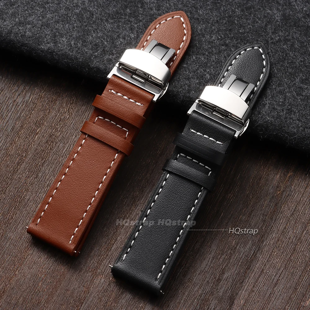 Vintage Leather Watch Strap 18 - огляд і ціна Leather Strap Quick Release