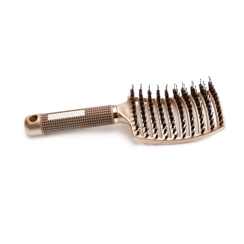 Large Curved Comb Bristle Scalp Massage Comb Women Root Fluffy Hair Brush Salon Homeshold Hairdressing Styling Tools Accessories