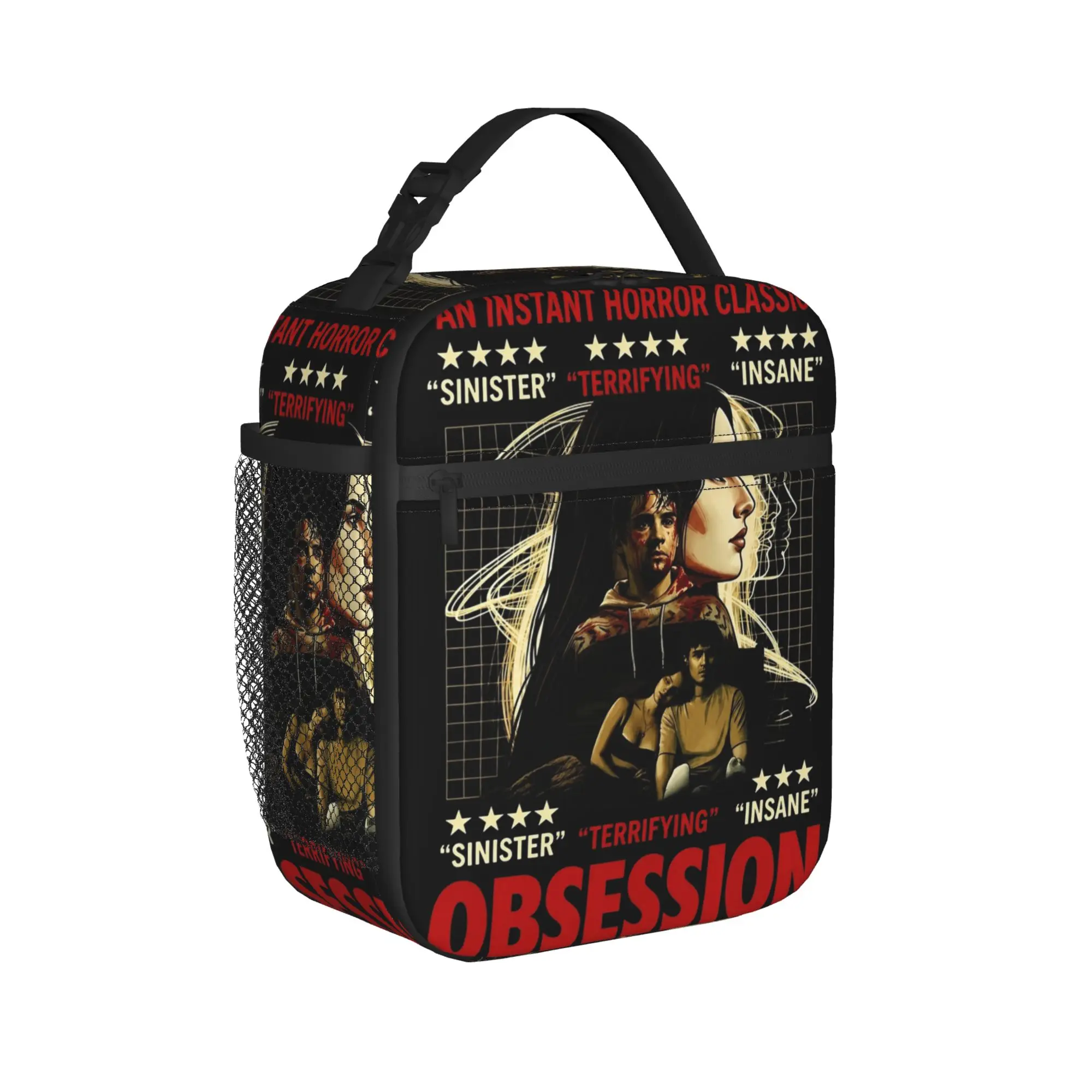 Obsession 2026 Horror Movie Merch Sacs à lunch isothermes pour l'école, conteneur alimentaire, boîtes à lunch thermiques portables