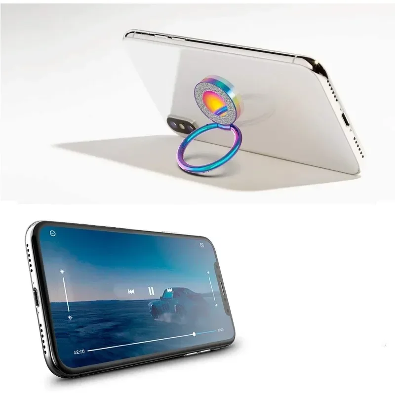 360 Degree Rotation Universal Finger Compatible Cell Phone Ring Holder for iphone and Tablets Tablet Accessories Parts