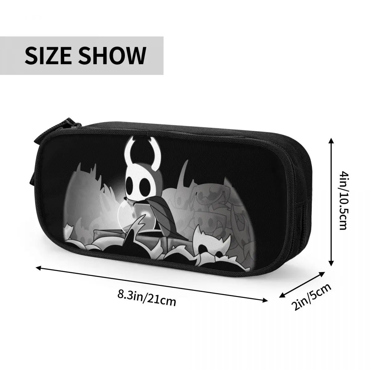 يتوهج في الهاوية مقلمة جوفاء فارس حامل قلم أكياس للطلاب تخزين كبير الطلاب الهدايا المدرسية pencelcases