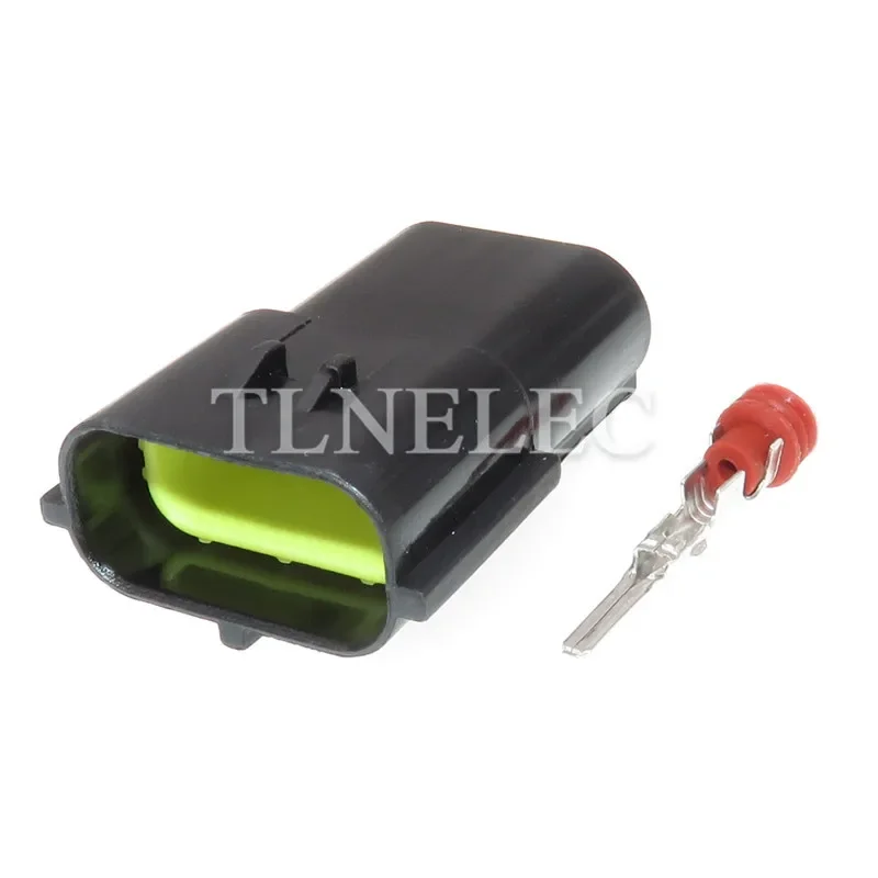 174359-2 174357-2  3 Pin Way TE Tyco Male Female Waterproof Wire Connector Car Truck Denso Auto Plug