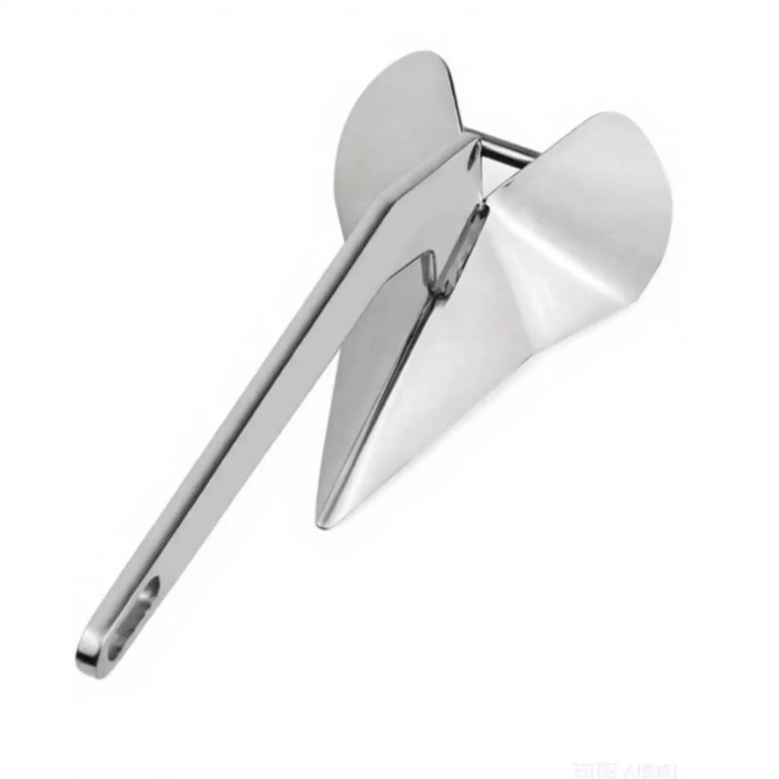 Saltwater Proof Boat Anchor 316 Stainless Steel Delta Shape for Yacht Sailing Small Craft