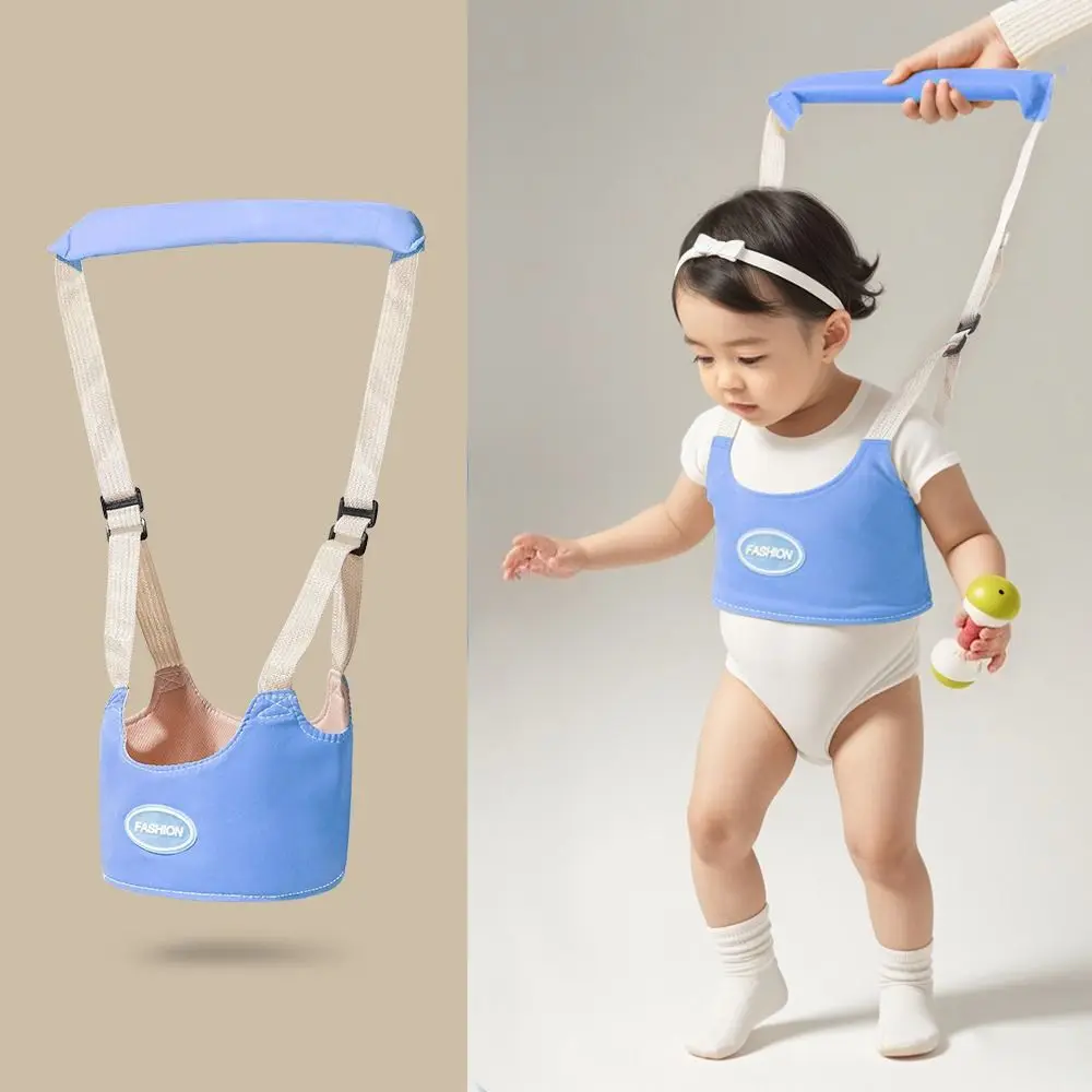 Cinturón ajustable para andador de bebé, arnés para caminar infantil multifuncional de mano, Color sólido, asistente de seguridad para caminar, riendas de correa