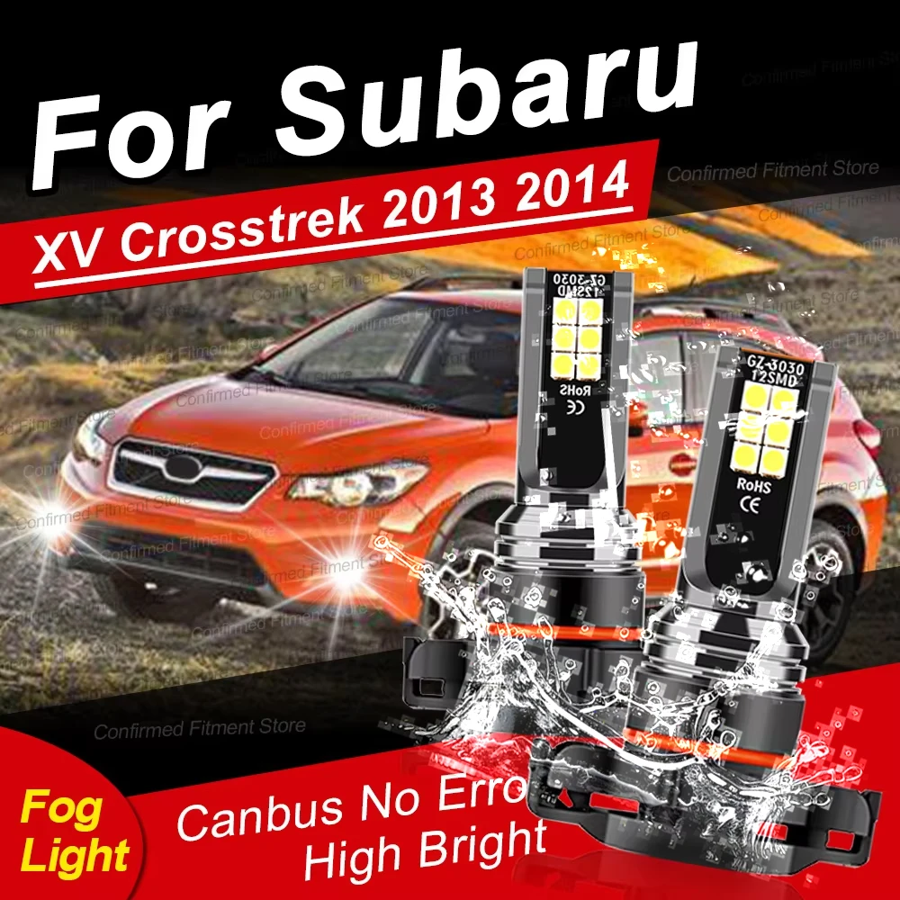 

20000LM Super Bright LED Light 5202 Canbus Error Free Car Front Fog Light LED Bulbs Plug Play For Subaru XV Crosstrek 2013 2014