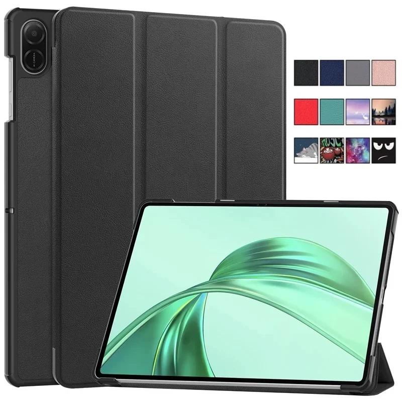 For HUAWEI 2024 Honor Pad X8a 11 Inch Tri-Folding Stand Magnetic Hard PC Back Shell For Funda Honor Pad X8a(2024) 11