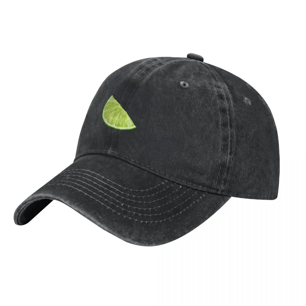 Wedge of a Lime Baseball Cap Sun Hat For Children Mountaineering sun hat Vintage Men Women's