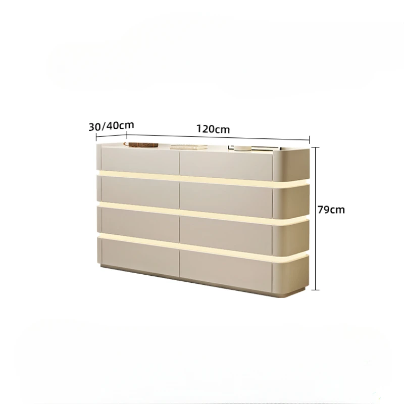 Nordic Luxury Chest Of Drawers Organizer Elegant Display Storage Cabinet Bedroom Home Cassettiera Camera Da Letto Furnitures