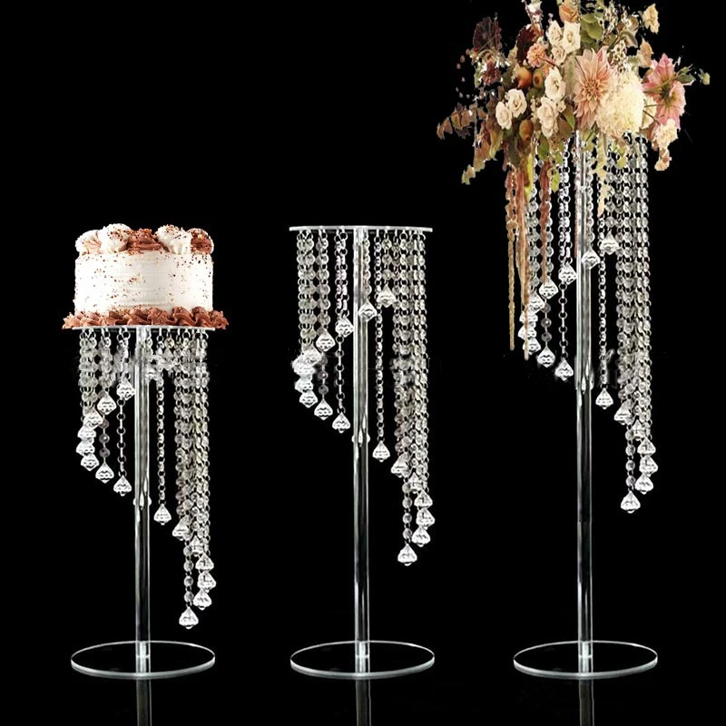 Acrylic Road Leads Rotation Wedding Centerpiece Table Centerpiece Party Decoration