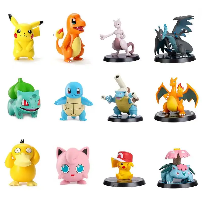 Pokemon Anime Figure Vulpix scene Version Figurine Toys PVC Model Collection Dolls scatola a sorpresa scatola misteriosa regalo per un bambino