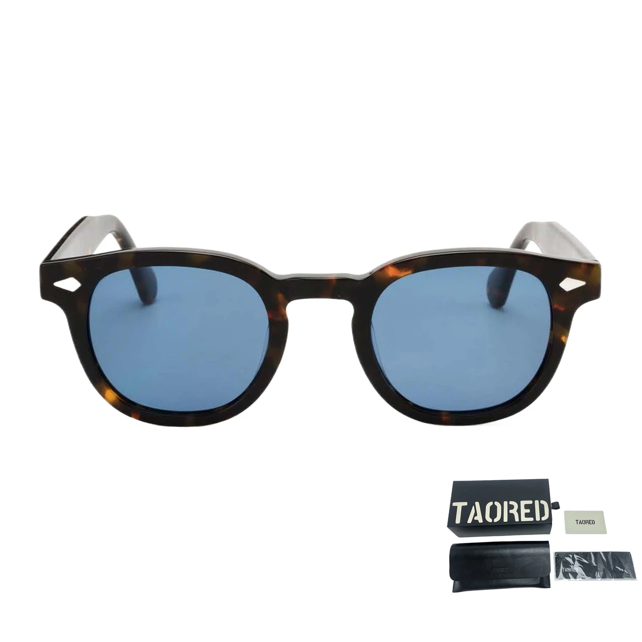 

2025 New Trendy Retro Round Frame Face-showing Small Sunglasses High-end Fashionable Calm and Elegant Style Sunglasses