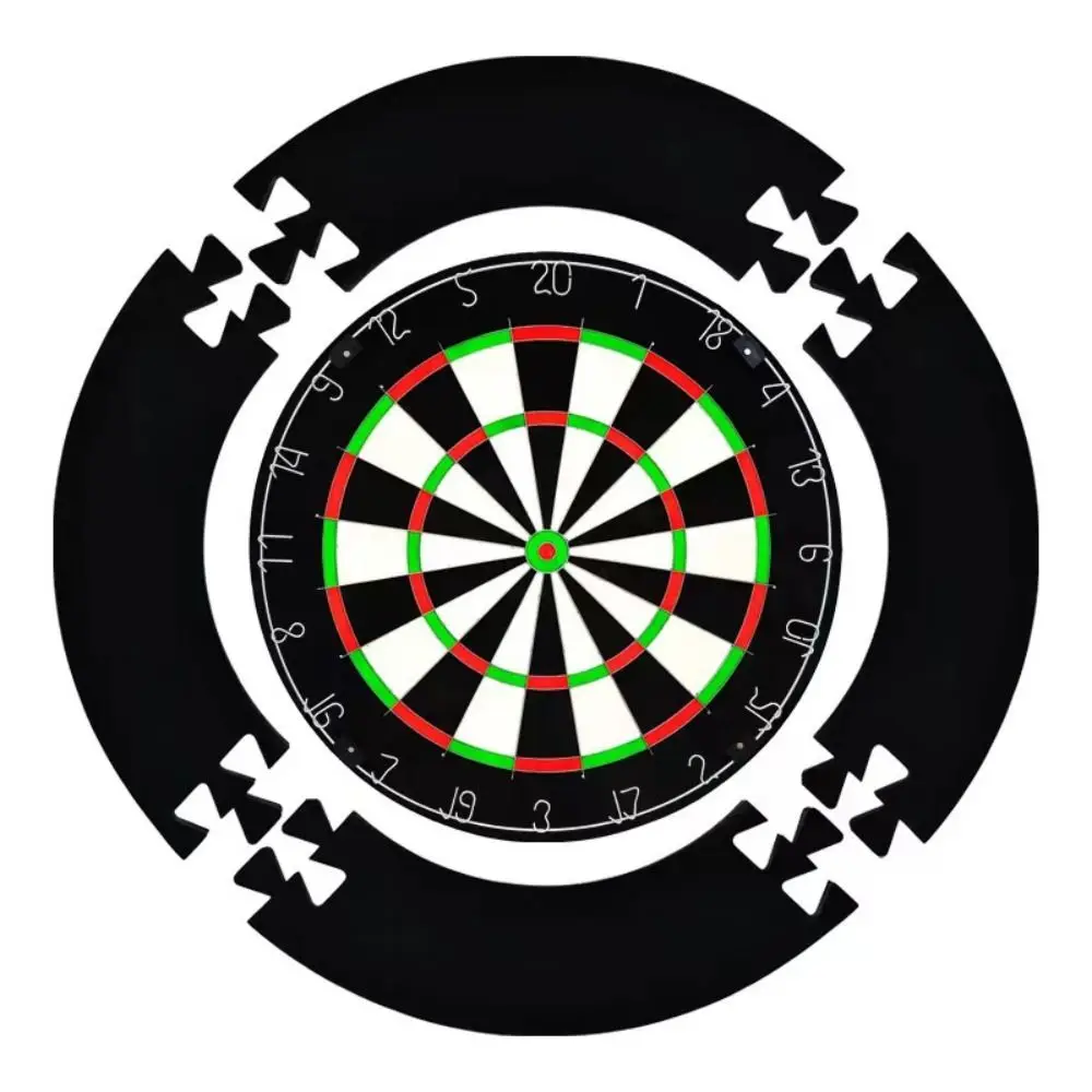 EVA Dartboard Surround Lightweight Removable Dart Board Protection Ring Shock-Absorbing Jigsaw Design Wall Dart Backboard Ring