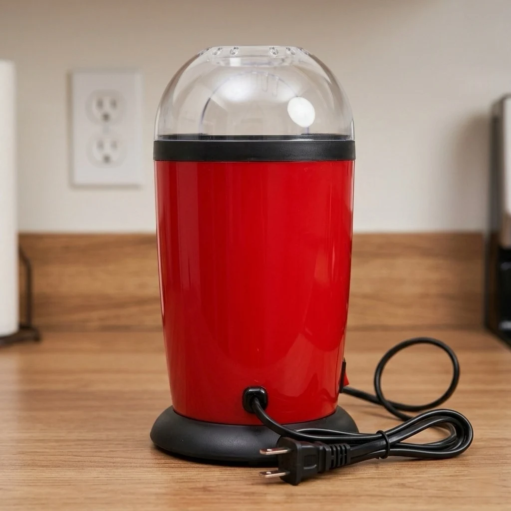 Máquina de Palomitas de Maíz Eléctrica de Aire Caliente de 2.5L, 1200W, Sin Aceite, Saludable, Preparación Rápida en 3 Minutos, Enchufe EU, UK, AU, US para el Hogar