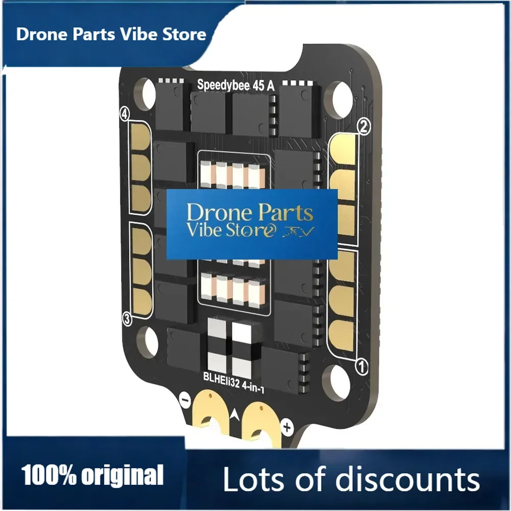 Drone PartsSPEEDYBEE F7 V3 Flight Control Built-in WIFI BLUETOOTH BlackBox / BLHeli32 45A 50A 4in1 ESC STACK For AIR UNIT CADDX