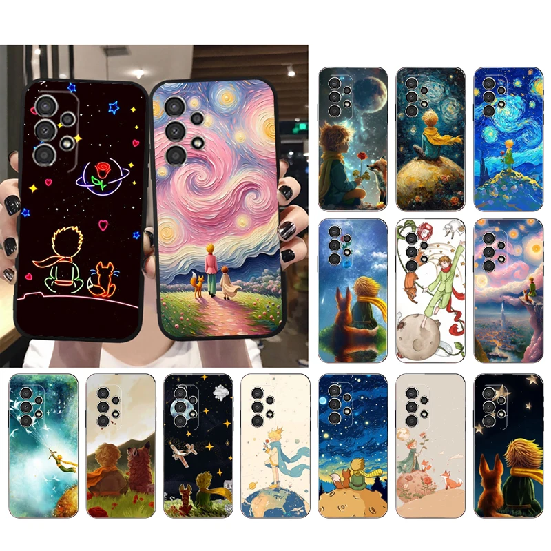 

Phone Case For Samsung A17 A55 A16 A56 A35 A15 A53 A54 A33 A34 A25 A05S A52 A52S A07 A26 A06 The Little Prince
