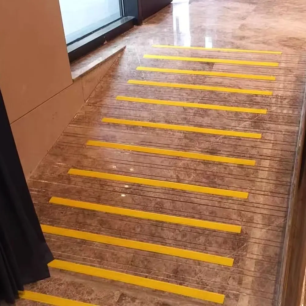Pressing Strip Self-adhesive Anti-Slip Stair Strip PVC Non Slip Staircase Sticker Stair Treads Strip Kindergarten