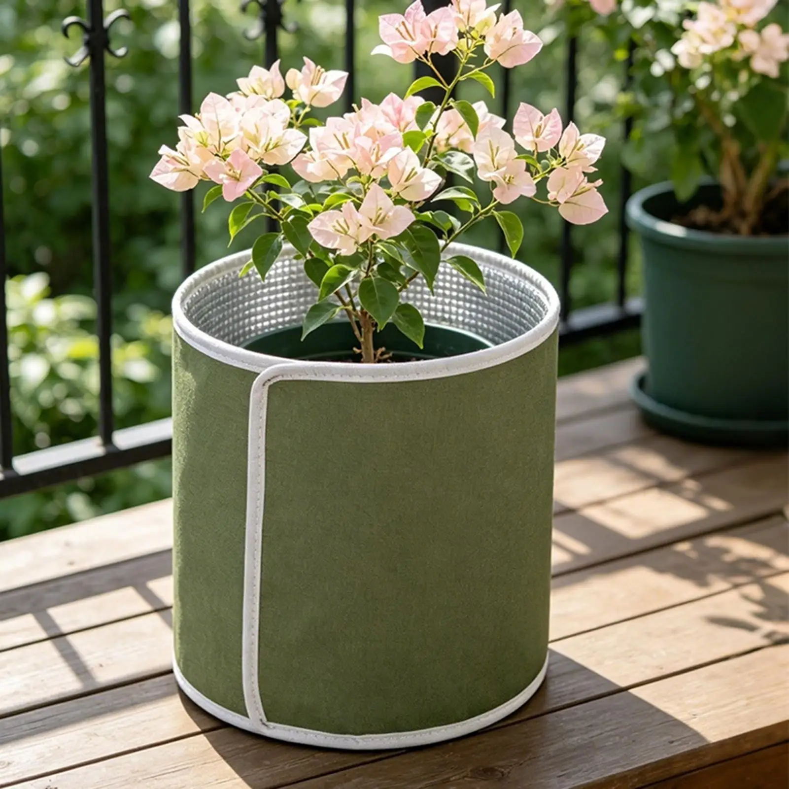 Plant Frost Protection Cover Reusable Snow-Resistant Easy-Install Freeze Protection Plant Pot Wrap For Garden Balcony Backyard