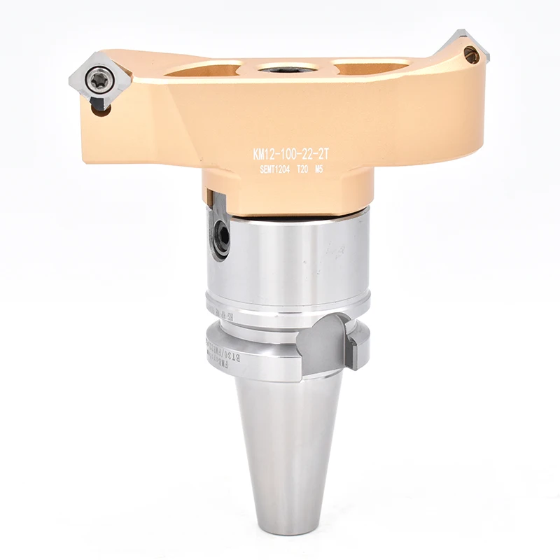 Imagem -06 - Liga de Alumínio Milling Cutter Cabeça Máquina Cnc Duas Afiadas Ferramentas de Corte ap se 400r 80 100 125 mm 90 ° Km12 Apkt1604 Seht1204 Conjunto