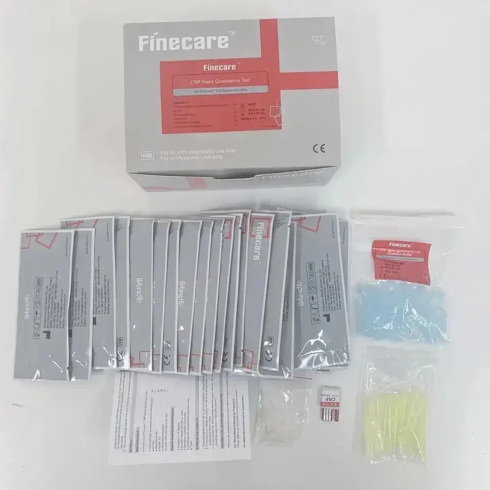 Wondfo Finecare Reagents Rapid Test Kits Rapid Quantitative Tests For FS113 FS114 FS205 Immunoassay Analyzer