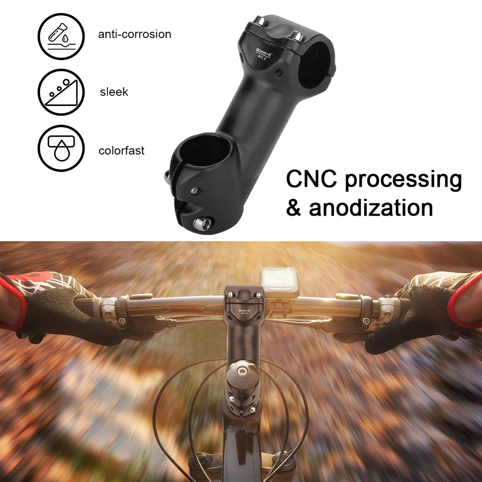 Aksesori Sepeda Batang Sepeda - Handlebar Riser Stem ulasan dan harga