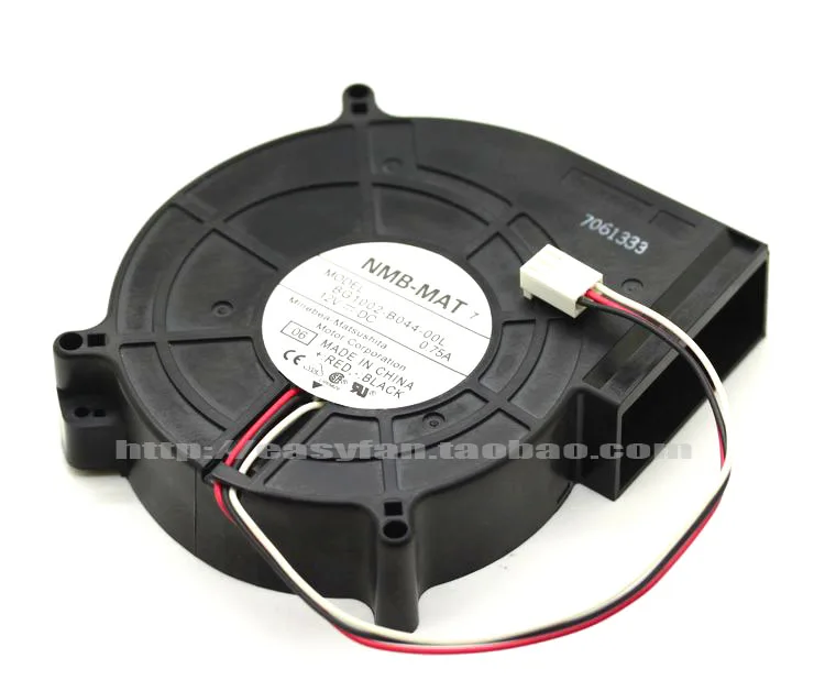 جديد NMB-MAT Minebea BG1002-B044-00L 12 فولت 0.75A مزدوج كروي منفاخ التوربينات مروحة التبريد