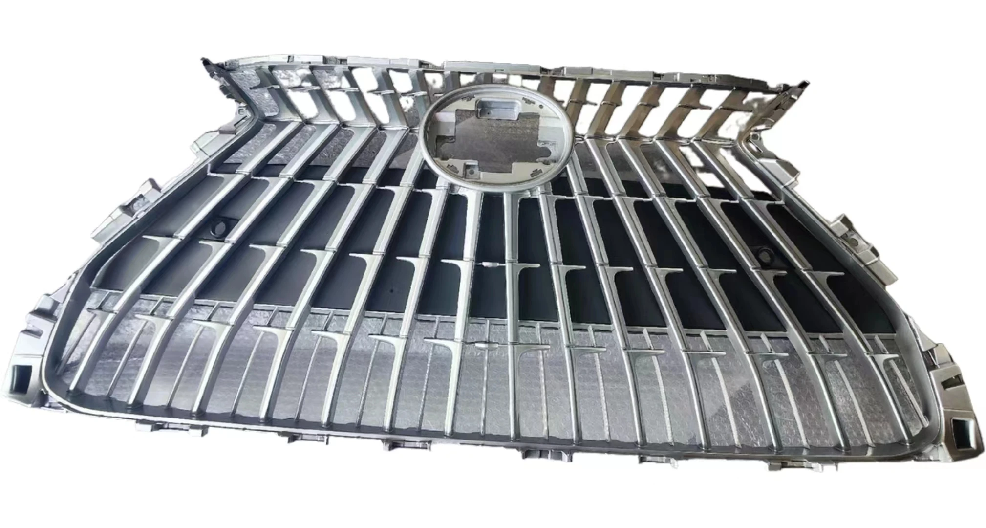 STLFLexus ES200 ES300H ES350 إصدار محدود طلاء شبكي فضي على الشبكة الأمامية 53101-33A10 53111-33650